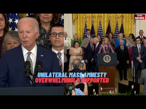 Biden: unilateral MASS AMNESTY scheme is 'overwhelmingly supported', Americans 'don't understand'