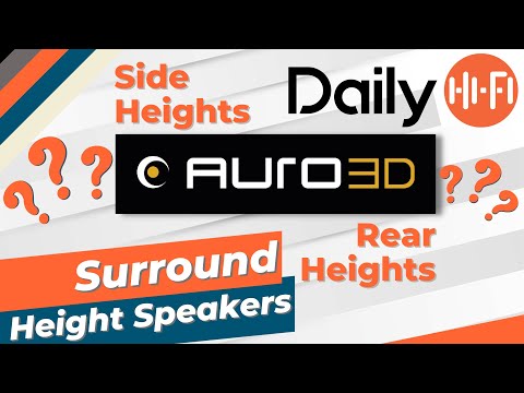 Auro3D Surround Height Speakers Go Where And Does That Really Work For Atmos?