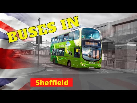 Buses in Sheffield City Centre & Interchange #busspotting