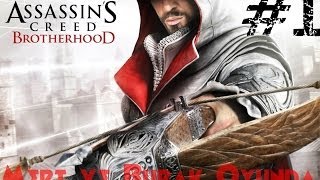 preview picture of video 'Assassin's Creed Brotherhood Bölüm #1-Tapınakçılardan kaçıyoz'