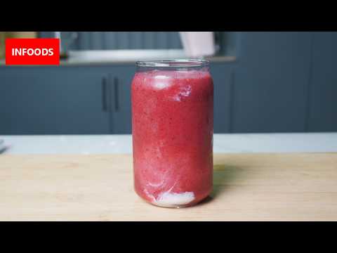 Pina Colada Smoothie Recipe | Simple Tropical Smoothie Recipe | Infoods