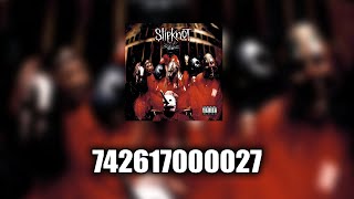 Slipknot - 742617000027 [LYRICS VIDEO]