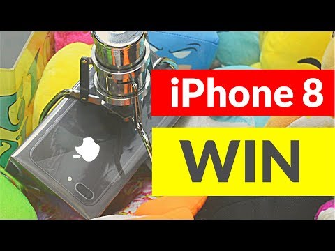 iPHONE 8 - Greifautomat Gewinn - Claw Machine - Greifer gegen Harry - THEBIGHARRY