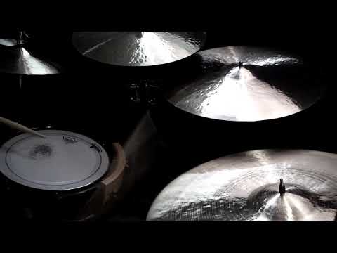 Set of 22, 19, 17, 15 Hats, with Ride Change - Handcrafted cymbals by Craig Lauritsen