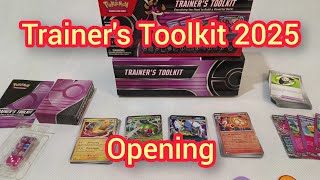PoKeMoN Trainer's Toolkit 2025 box opening