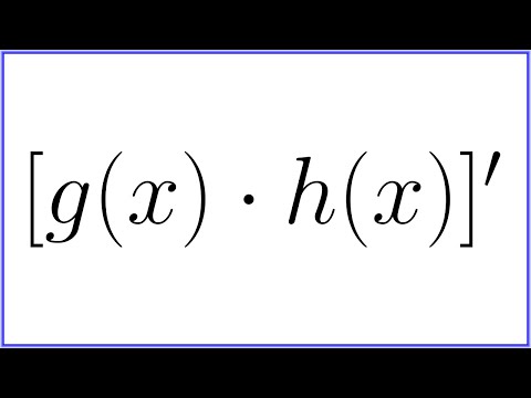 Derivata produsului unei funcții