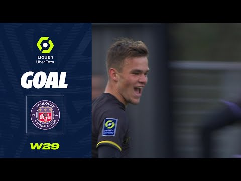 Goal Thijs-Jacco-Jan DALLINGA (10' - TFC) STADE BRESTOIS 29 - TOULOUSE FC (3-1) 22/23