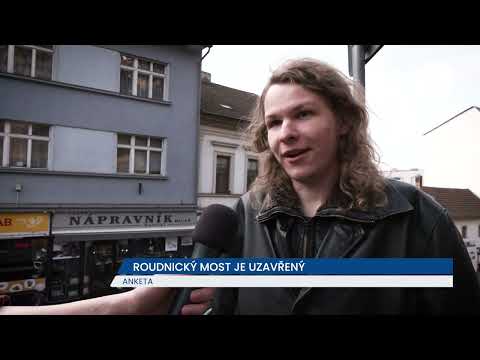 Roudnický most v Roudnici nad Labem je uzavřený, akce potrvá zhruba rok