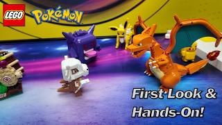 LEGO Pokémon Smart Play Sets EXCLUSIVE First Look & Hands-On