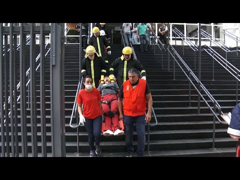 Fórum de Rio Claro recebe simulado de incêndio