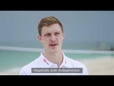 How to play badminton anytime, anywhere with AirBadminton | HSBC Sport