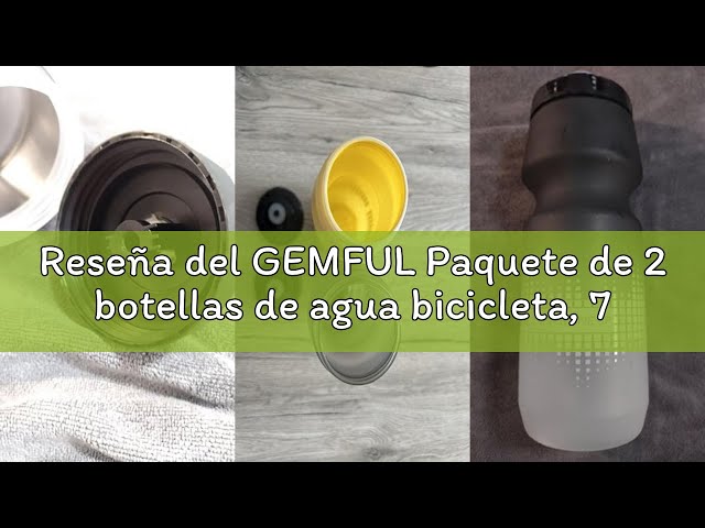 Vídeo relacionado con botella de agua del Almeria para niños personalizada con nombre y número es un bidón de aluminio liviano para fanáticos del futbol cantimplora del Almeria de 600 ml con dos tapones(Almeriabidón)