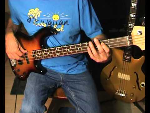 The Beatles - I'll Follow The Sun - Bass Cover