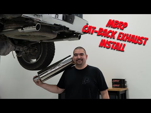 2014-2018 Silverado 1500 5.3L MBRP XP Series Cat-Back Exhaust- Phastek Installation