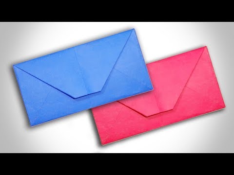 How To Make a Paper Envelope From A4 Size Paper Without any Glue Tape or Scissor
