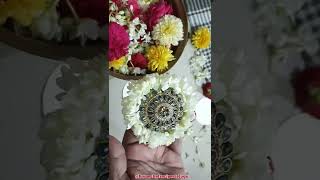how to make Rakhi at Home/Homemade Flower Rakhi Diy/Festival Special #homechefrecipestelugu #Shorts