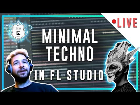 *LIVE* Black Marvin Producing Minimal Techno Inspired by Boris Brejcha