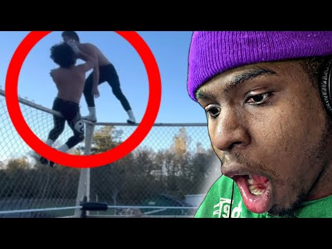 I Reacted to the most insane Backyard Wrestling Match 