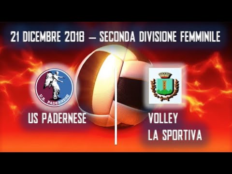 US PADERNESE vs VOLLEY LA SPORTIVA" 0 3  3°SET
