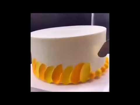 Simple Sunflower Cake decoration/  Sumayya's Vlog