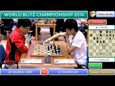 LE QUANG LIEM VS LU SHANGLEI | WORLD BLITZ CHAMPIONSHIP 2014