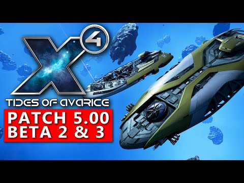 Beta 2 AND 3 explained - Tides of Avarice TOA - X4 Foundations - Captain Collins