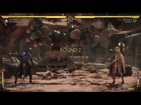 Mortal Kombat 11 Gameplay Between Cetrion And Noob Saibot