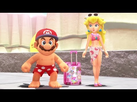 Super Mario Odyssey - All Peach Locations (All Kingdoms)