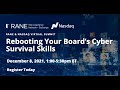 RANE Insights CyberSecurity and Resilience for Leaders