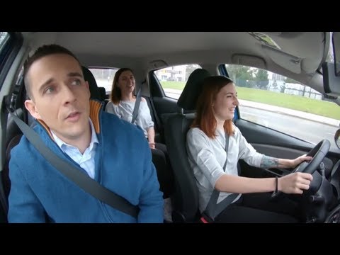 The twins thought Łukasz was too old for them! [Driving Lessons]