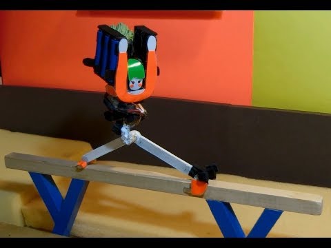 Balance Beam Gymnast Robot 1