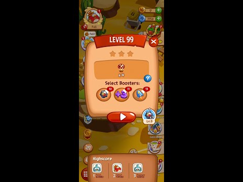 Angry Birds Blast Level 99