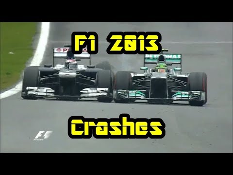 F1 2013 Crashes