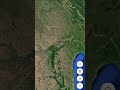 Huge Nagarjuna Sagar Dam Krishna River 3D Satellite View