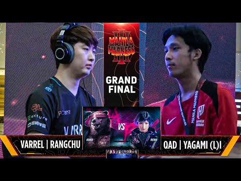 Tekken 8 Grand Final - Rangchu vs Yagami (Kuma vs Reina) Manila Madness 3