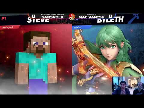 Borderline Smash #1: Winners Round 2 - Mac Vanish (Byleth) vs Sansvolk (Steve)
