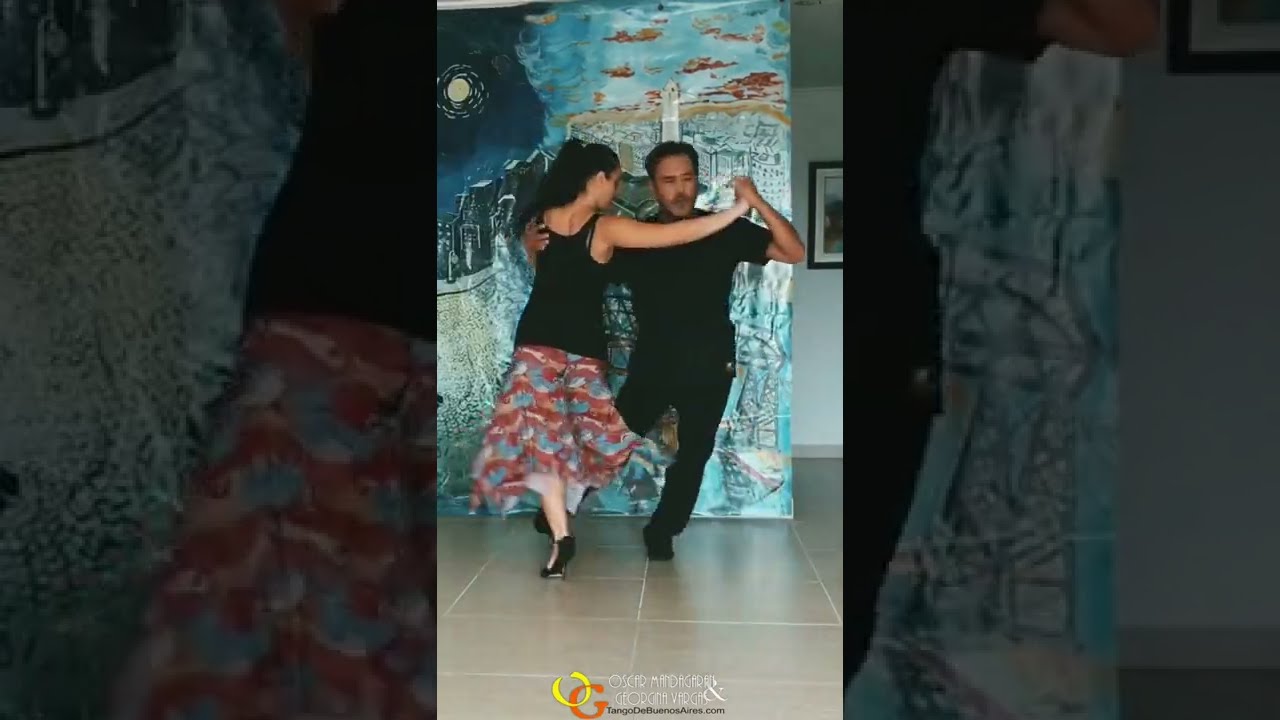 #tango #giro arrastre Georgina Vargas Oscar Mandagaran #tangodebuenosaires