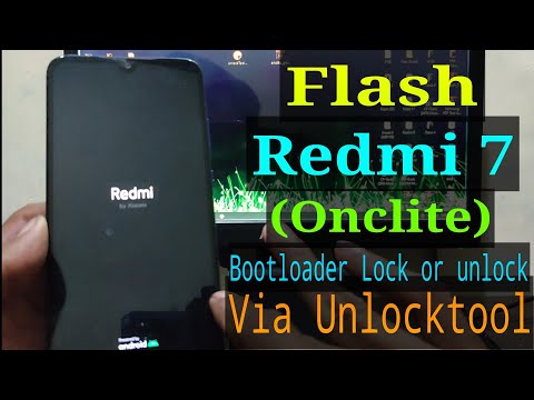 Flash Redmi 7 via Unlocktool