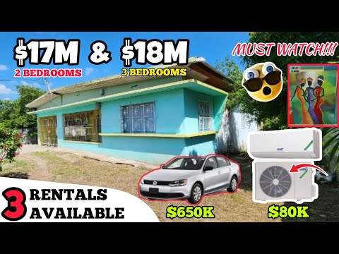 House for sale in Jamaica. 2 and 3 bedroom houses in Portmore