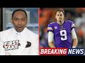 FIRST TAKE Stephen A On NFL Rumors A Joe Burrow Trade For The Vikings Is Realistic In Time
