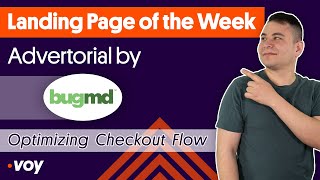 Landing Page of the Week – Optimizing Checkout Flow - Advertorial by BugMD