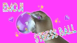 DIY  Emoji Stress Ball - WORLD EMOJI DAY!!!