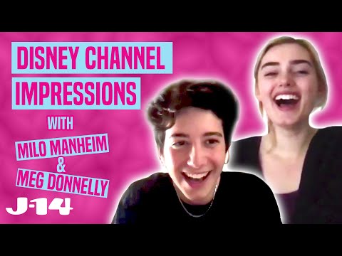 ZOMBIES 2 Stars Milo Manheim and Meg Donnelly Do Disney Channel Impressions