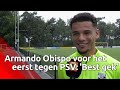 Armando Obispo speelt voor het eerst tégen PSV: 'Toon wel wat emotie als ik scoor'