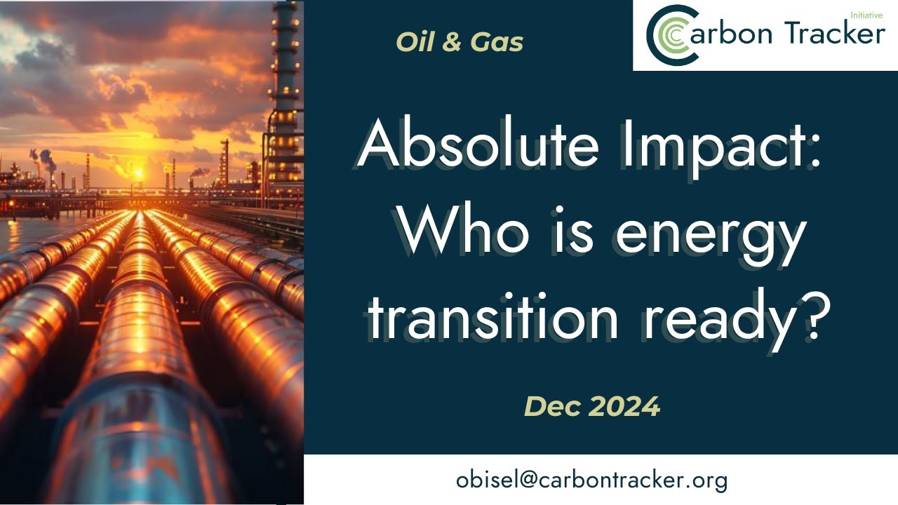Which Oil & Gas Companies Are Ready for the Energy Transition?