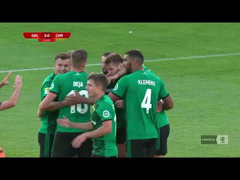 BRAMKI Z MECZU GÓRNIK ŁĘCZNA - CHROBRY GŁOGÓW (3-1, 11.08.2023) #F1L