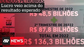 Petrobras anuncia lucro de R$ 54 bilhões no segundo trimestre