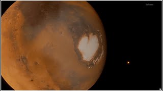 a swimming pool on mars