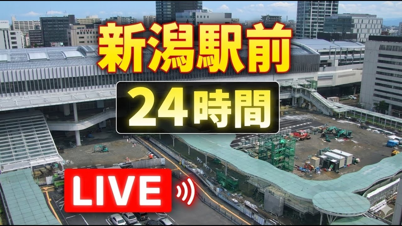 Niigata Train Station In Japan