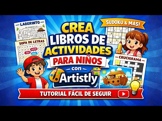 Vídeo relacionado con Conecta los Puntos: Animales de Todo el Mundo para Niños Libro de dibujos: 5 puzzles infantiles fáciles y medianos en tamaño cuadrado, ideales para estimular coordinación y paciencia.